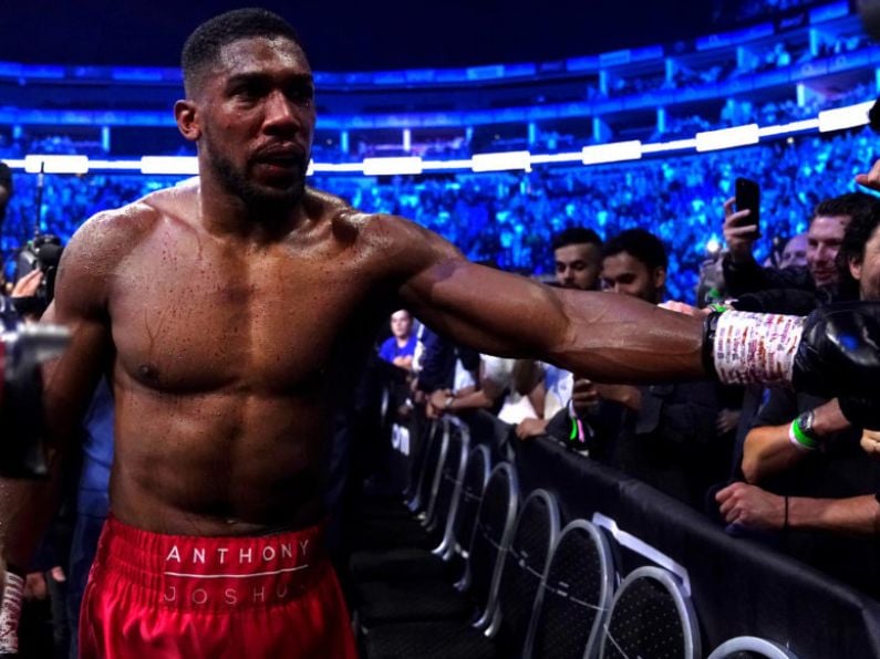 Anthony Joshua schedules December fight with Otto Wallin in Saudi Arabia