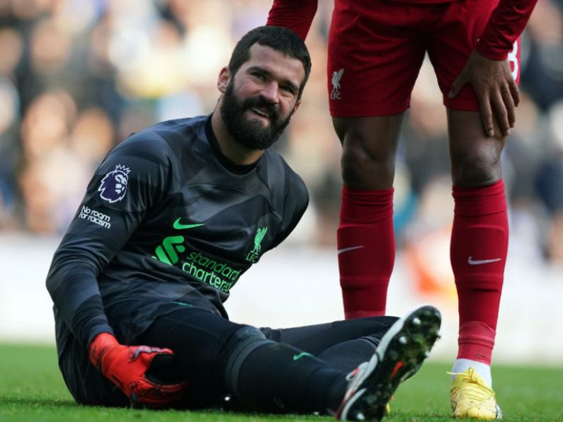 Liverpool boss Jurgen Klopp provides update on Alisson Becker injury