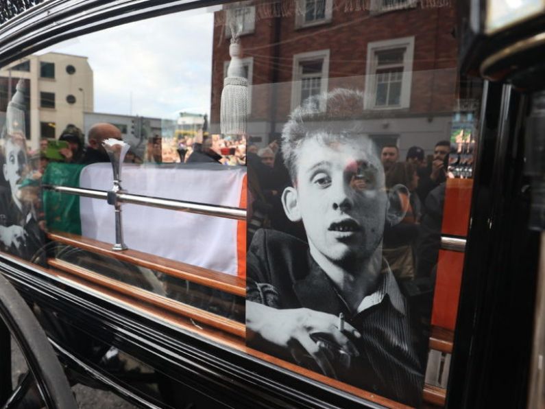 Mourners line streets of Dublin to say goodbye to Shane MacGowan