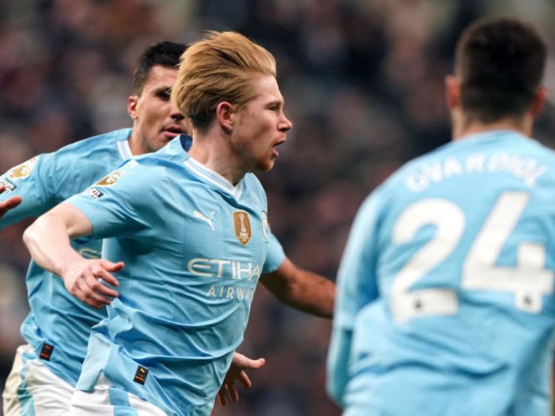 Kevin De Bruyne inspires comeback as Man City claim late win at Newcastle