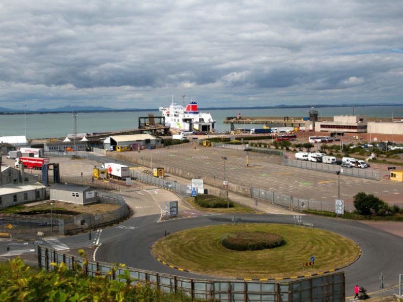 Seven men found in trailer at Rosslare Port in Wexford