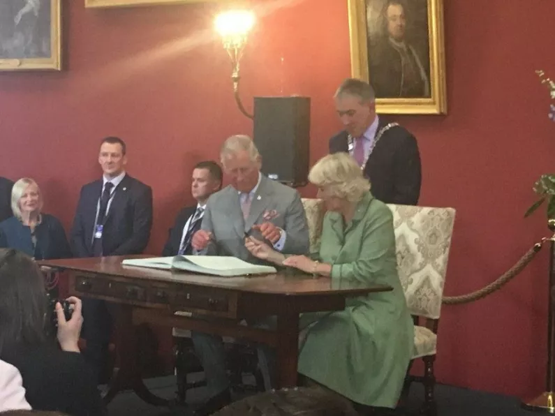 Prince Charles and Camilla visit Kilkenny City
