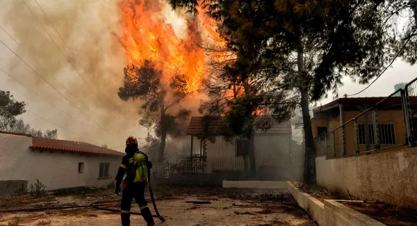 Honeymoon horror: Irish newlyweds caught up in Greek wildfires; Groom remains missing