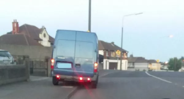 Gardai stopped a Ford Transit and found a ‘horse inside’