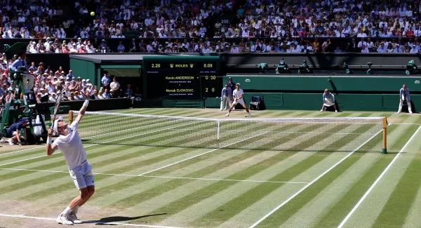 Novak Djokovic claims fourth Wimbledon title in three sets