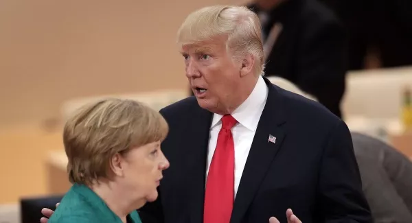 Trump ups trade ante as Germans urge ‘sense’