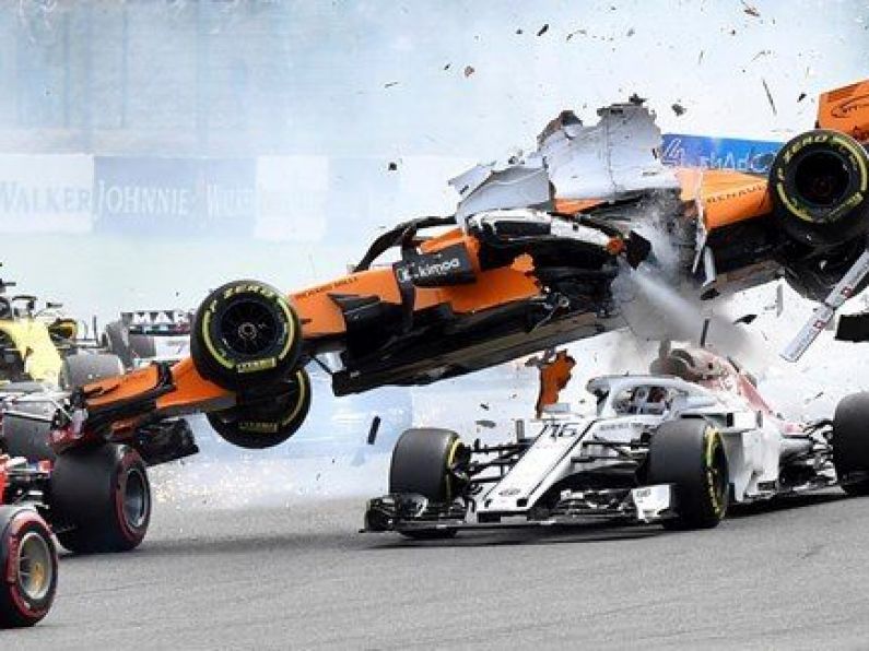 On-board F1 camera shows how close Charles Leclerc came to disaster