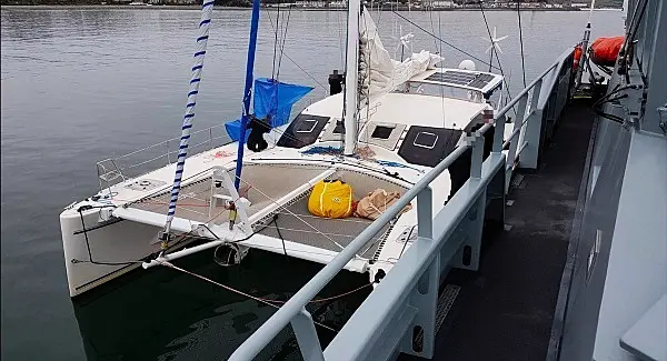 Five arrested after Defence Forces track catamaran holding 'significant quantity of cocaine' in international operation