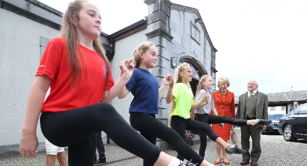 Watch: Thousands descend on Drogheda for opening day of Fleadh Cheoil