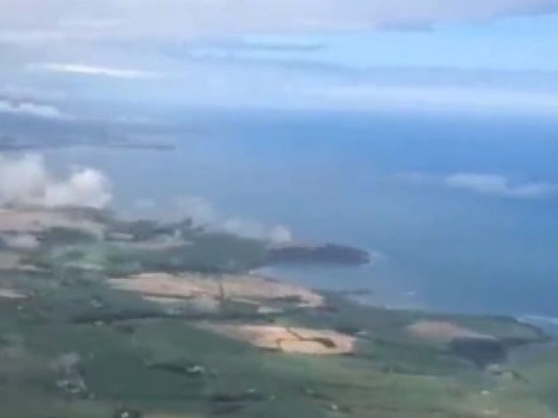 VIDEO: A mix of all season for plane landing at Cork Airport