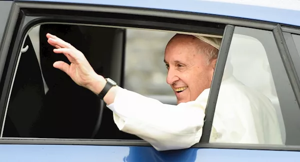Rain can't quench spirit as pilgrims flock to see Pope Francis in Knock
