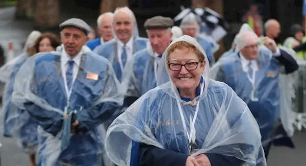Rain can't quench spirit as pilgrims flock to see Pope Francis in Knock