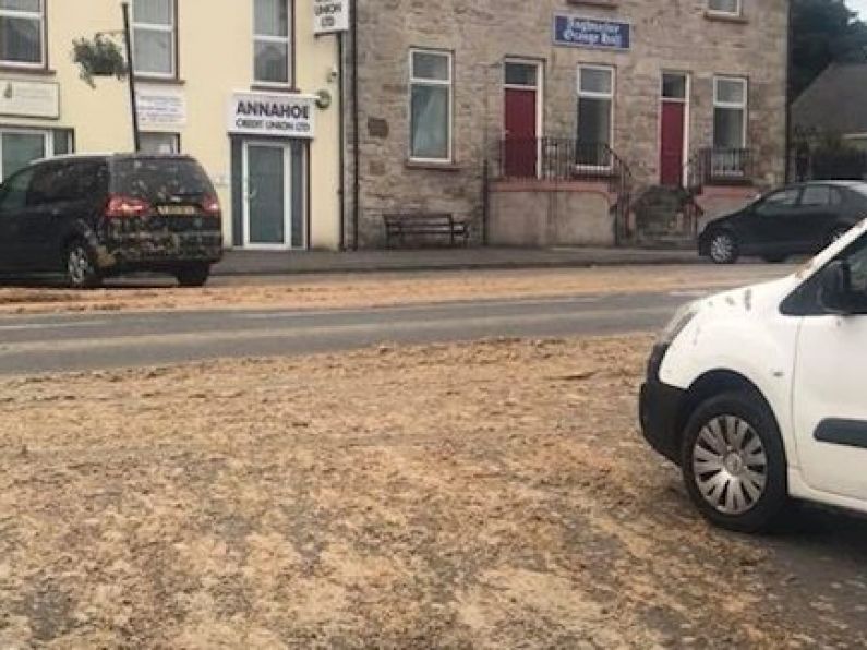 That's gotta stink - Town covered in slurry after tank spillage