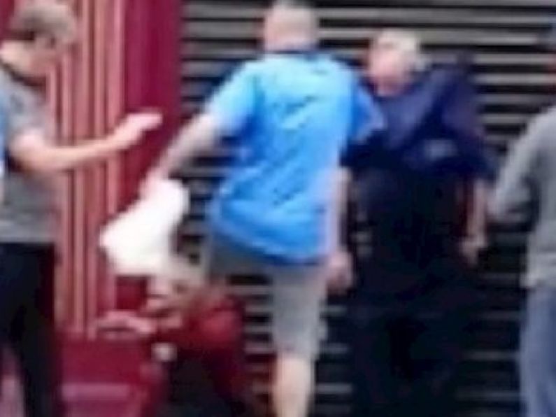 Outrage as video shows man in Dublin jersey kicking another man in the face