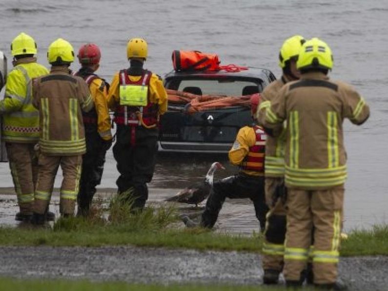 Car in lake sparks search and rescue operation