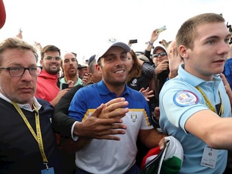 Rookie Rahm and magnificent Molinari help Europe storm to Ryder Cup victory