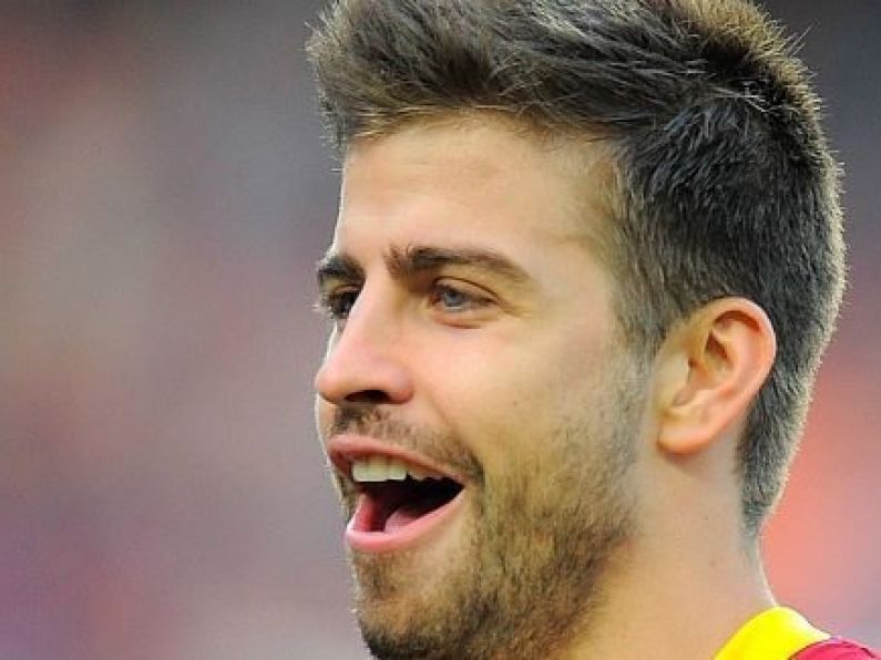 Gerard Pique saves point for 10-man Barcelona after Stuani double