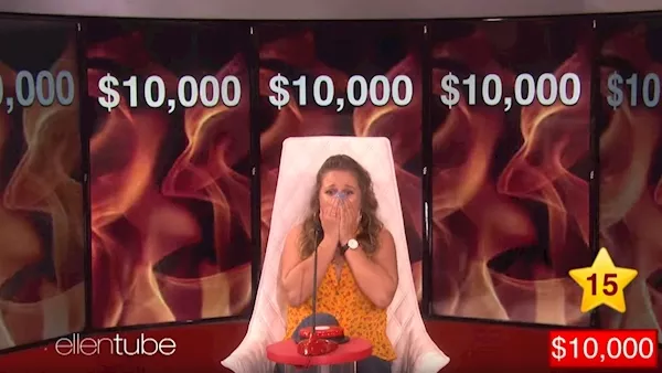 WATCH: Dublin woman wins $10,000 on Ellen DeGeneres chat show
