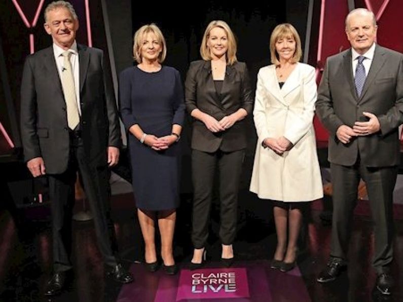 Heckler forces Claire Byrne's Presidential debate off-air and here's what people had to say