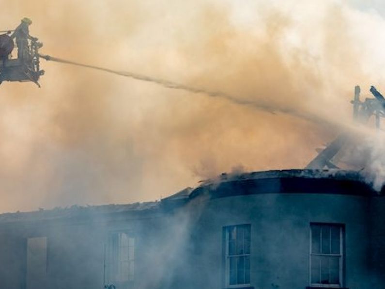 Garda rescues two homeless people from burning historic building in Kilkenny