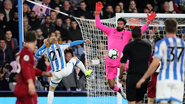 Salah back in the goals at Huddersfield in Liverpool win