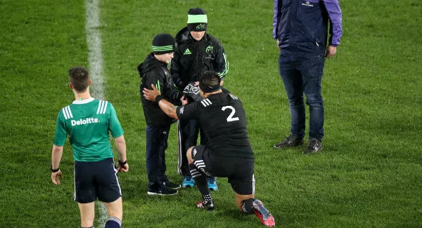 Johnny Sexton sent a memorable birthday present to Anthony Foley's son