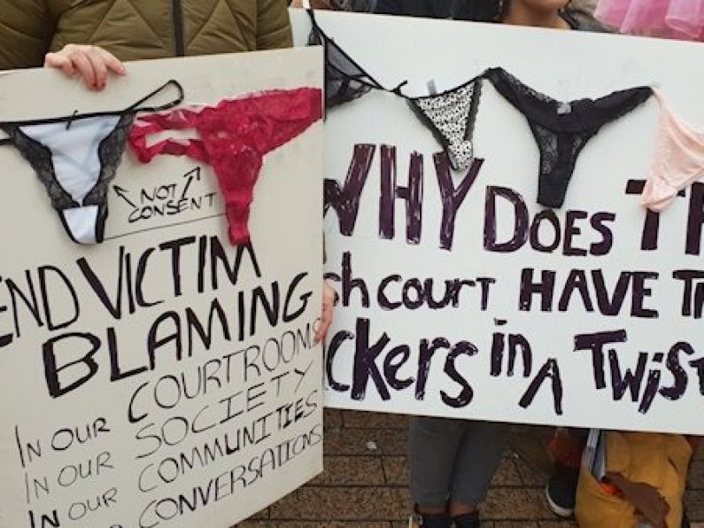 Protest over rape trials takes place in Waterford