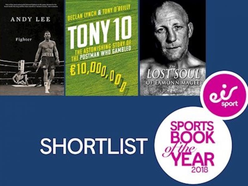 Here are the three books on the eir sport Sports Book of The Year shortlist