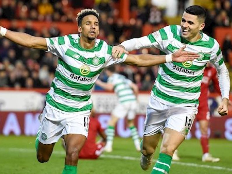Scott Sinclair hat-trick lifts leaders Celtic to narrow win over Aberdeen