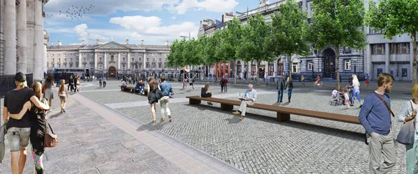 Dublin City Council to draw up new College Green plaza plans next year
