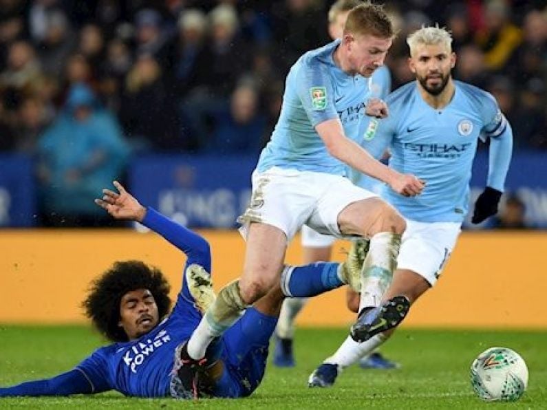 Watch: De Bruyne marks return with first Man City goal in 240 days