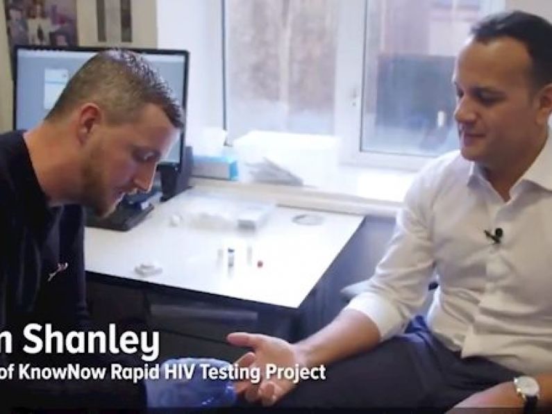Watch: Taoiseach takes HIV test to mark World Aids Day