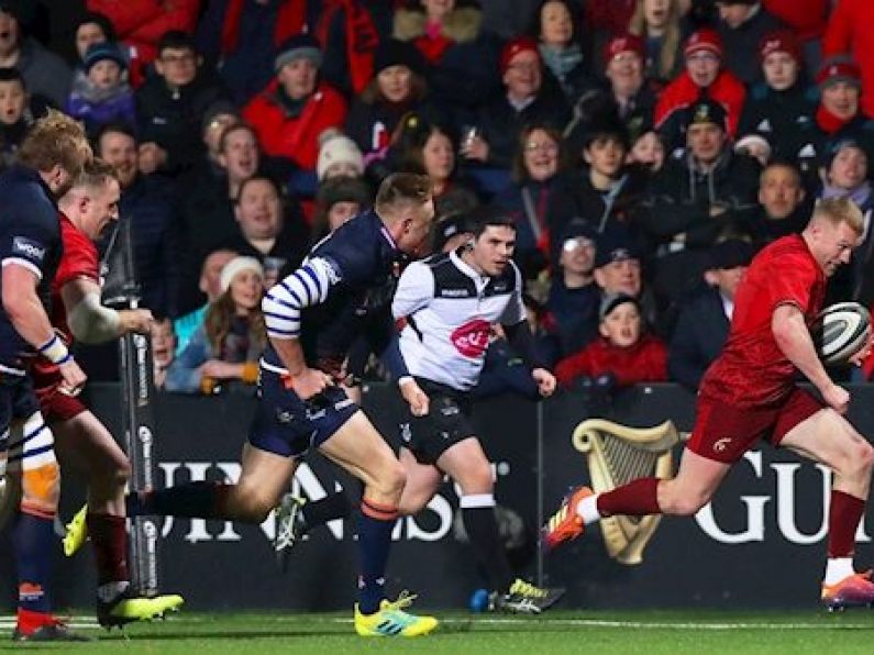 Quick Keith Earls hat-trick puts Munster on the way