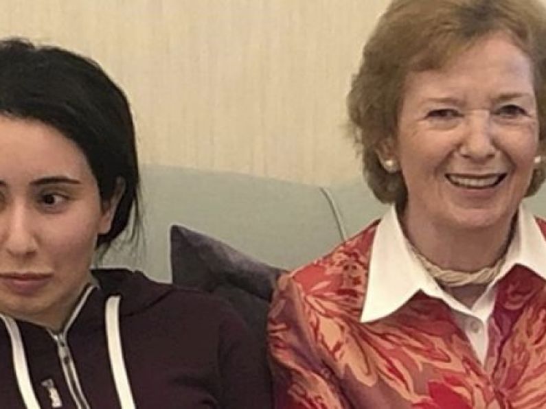 Mary Robinson describes Arab princess not seen since March as a 'troubled young woman'