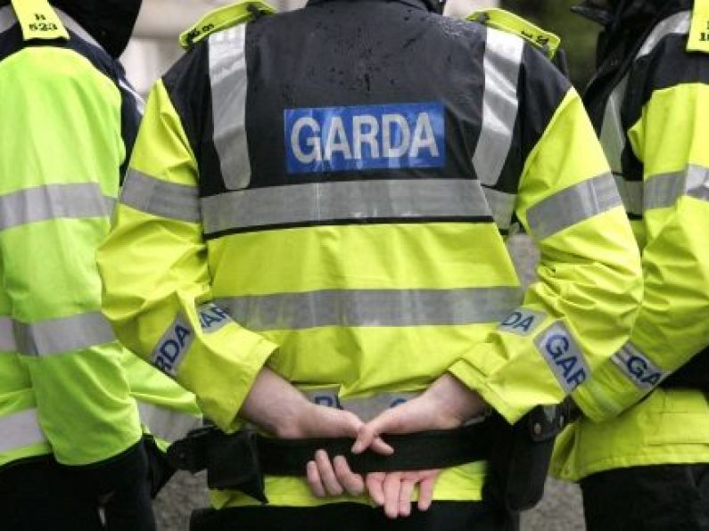 Gardaí and emergency services responding to a road incident in Waterford city