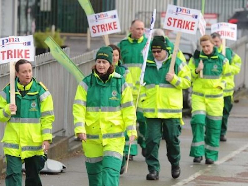 Ambulance strike continues for third day of industrial action