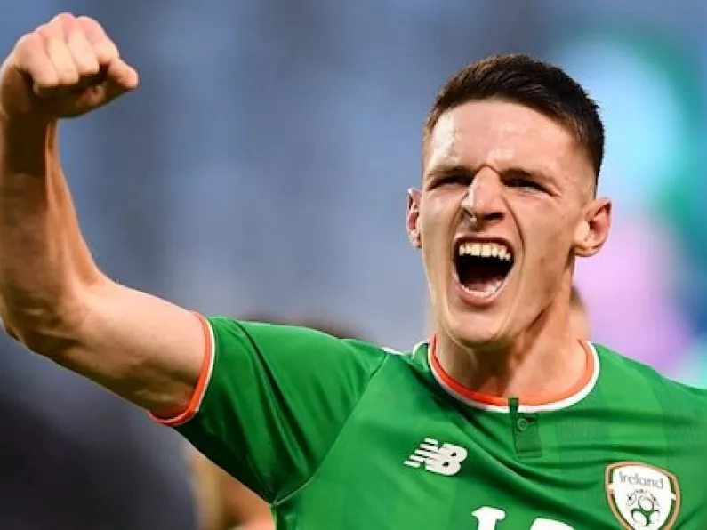 England's Declan Rice wins FAI's Young Player Of the Year award