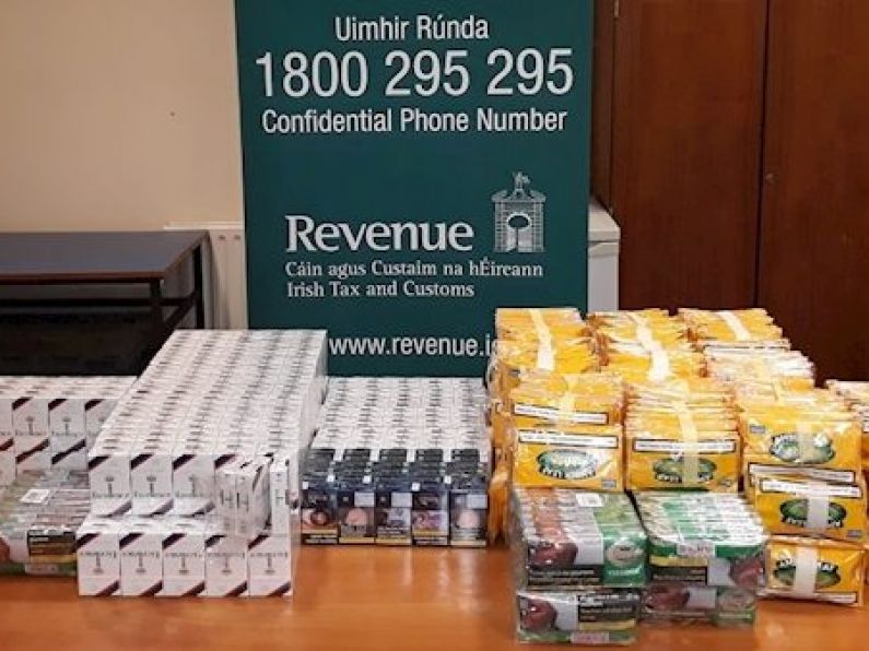 Revenue officers seize tobacco products and a car in Wexford