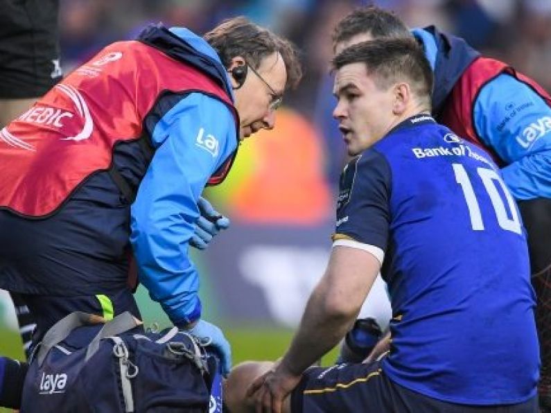 Johnny Sexton ruled out of Leinster team to face Ulster in Champions Cup quarter-final