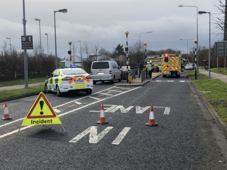 Road reopened following 2 vehicle collision in Waterford City