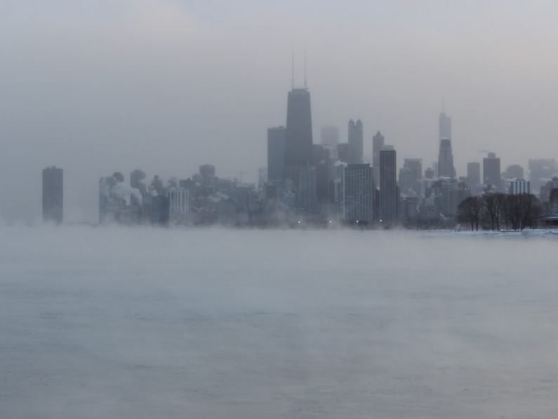 Think it's cold here? Wait until you see this baltic footage from Chicago