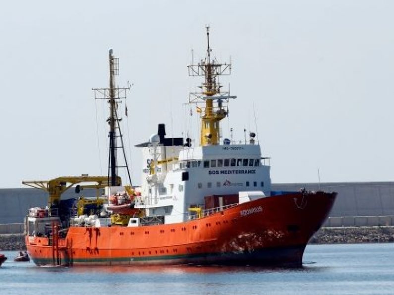 Ireland in talks to take migrants from ship floating off Malta's coast since December
