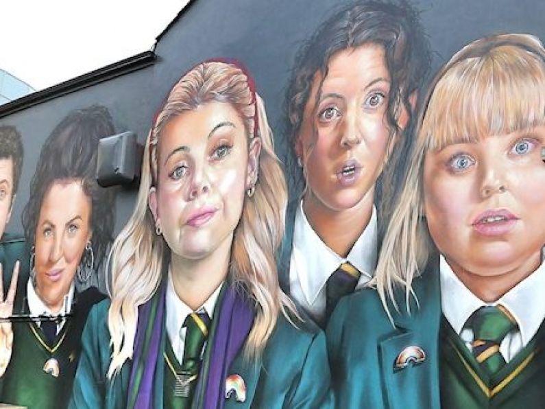 'People coming from all over the world' to see newly finished Derry Girls mural