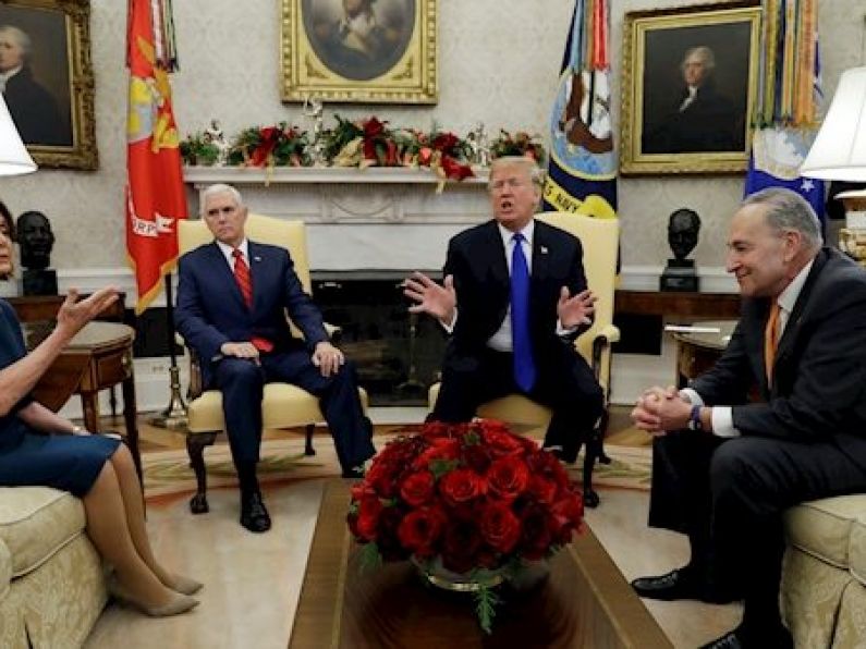 Trump calls border wall meeting a 'total waste of time' as Democrats claim he 'just walked out'
