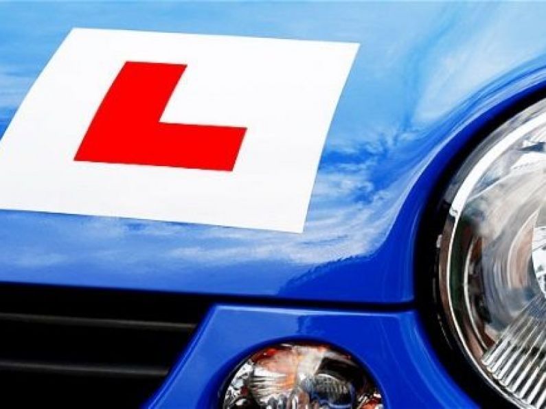 Learner driver preparing for test crashes into house