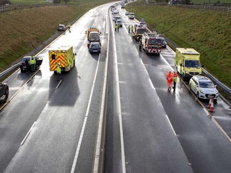 No serious injuries following five-vehicle incident on M18