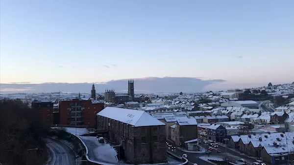 Watch as snow turns Ireland into a winter wonderland