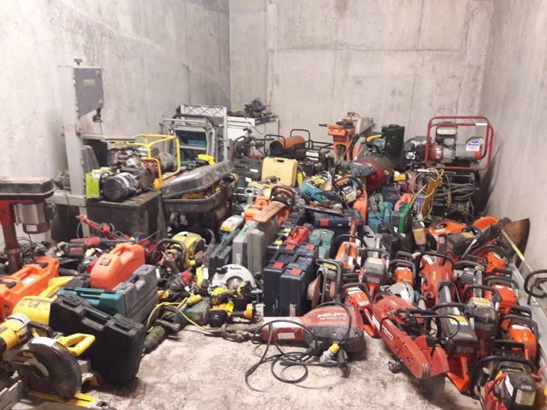 Gardaí recover hundreds of power tools in the South East following a planned search