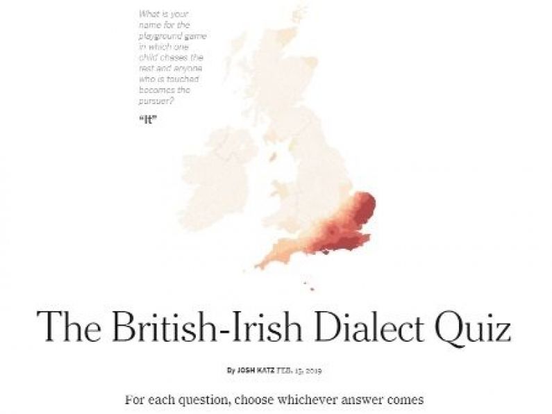 Everyone’s talking about the freakishly accurate NY Times British-Irish dialect quiz