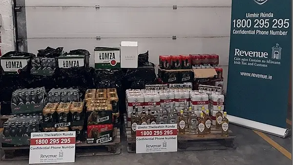 €25,000 worth of cigarettes, alcohol and meat products seized at Dublin Port this week